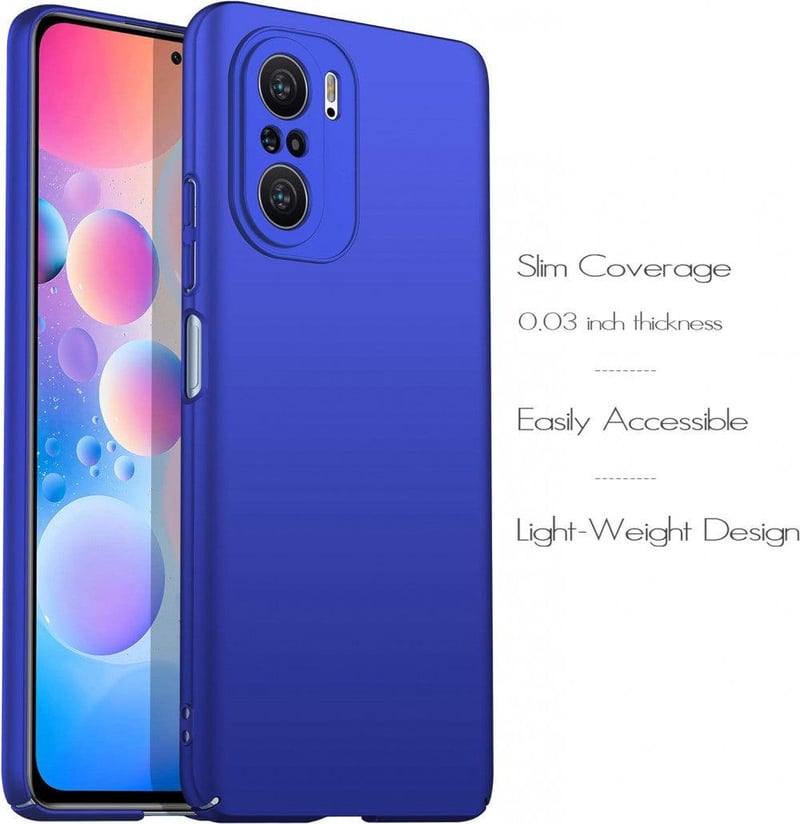 Xiaomi Redmi K40 Pro Plus Kék Ütésálló Vékony Védőtok