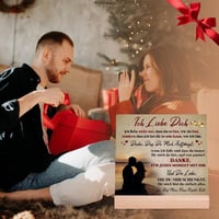 Romantikus "Ich Liebe Dich" Akril Asztali Dísz 10x10 cm - Német Feliratú Szerelmi Ajándék 2