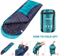 RISEPRO Múmia Hálózsák 3-4 Évszakos Használatra - Vízálló Poliészter, Flanell Bélés, -5°C-15°C, Túrázáshoz, Kempingezéshez, 187x73cm 6