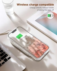 Apple iPhone 13 Pro Márványmintás Szilikon Tok Beépített Képernyővédővel - Fehér-Arany 7