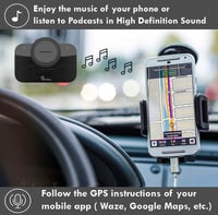 VeoPulse B-PRO 2 Bluetooth Kihangosító Autóba - Automatikus Csatlakozás, Világítás, Biztonságos Telefonálás Vezetés Közben 8