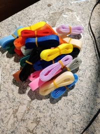 Qichan Tépőzár Szalag Varráshoz 14 színben, 20 mm x 1 m, Horog és Hurok Szalag DIY Ruhákhoz és Textilhez, 27 db-os készlet 4