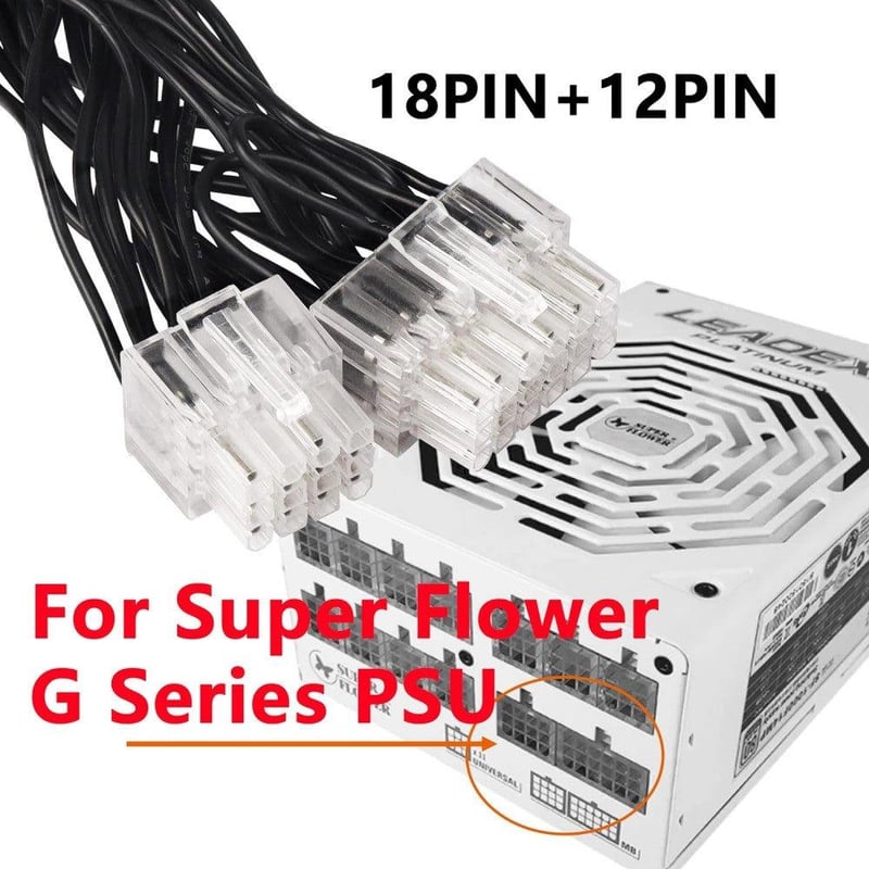 Super Flower Leadex G kompatibilis 24 tűs ATX tápegység kábel
