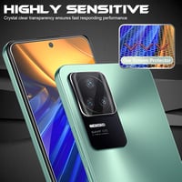 Xiaomi Poco F4 5G védőfólia szett - 6db, kijelzőre és kamerára, 9H keménység 10