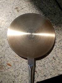 Indukčná rozptylovacia doska IBILI Prisma z nehrdzavejúcej ocele 19 cm, strieborná, s rukoväťou 3