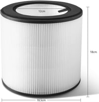Awinker HEPA Szűrő Philips 800 Sorozatú Légtisztítókhoz - AC0820/10, AC0830/10, AC0819/10 Modellekhez - 99,95% Szűrési Hatékonyság 2