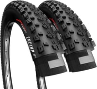Fincci 26 x 1.95 Összehajtható MTB Kerékpár Külső Gumi - Terepre, Sárra, Hegyi Biciklizéshez, 50-559 Méretben, 3mm Mintázattal 1