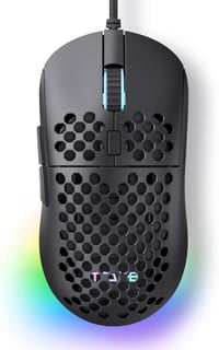 Dierya M1SE Gamer Egér - 12800 DPI Optikai Szenzor, 6 Programozható Gomb, RGB Világítás, Méhsejt Kialakítás, Ergonomikus, PC Kompatibilis, F 1
