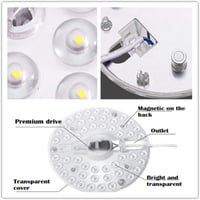Kerek 18W SMD5730 LED mennyezeti panel lámpa, 220V - MASUNN 4