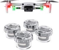 DJI drónokhoz 4 db színes LED éjszakai jelzőfény - Air 2S, Mavic Mini 2, FPV kompatibilis 1