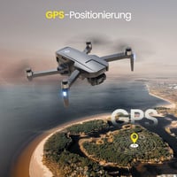 Holy Stone HS720R 4K Drón 3 Tengelyes Gimballal - GPS, EIS Képstabilizátor, 3000m Hatótáv, Összecsukható, Követés Funkcióval, Automatikus Vi 4