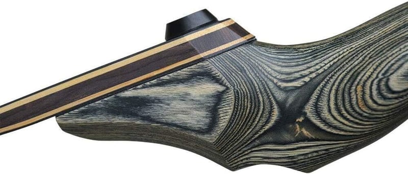 Obert Black Hunter 60" Professzionális Íjász Szétszerelhető Reflex Íj Szett 20-60 Font Jobbkezes Fa Markolattal Vadászathoz és Sporthoz