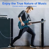 Nylon fonott gitárkábel 6.35 mm-es jack - Elektromos gitárhoz 6