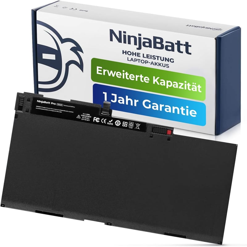 HP EliteBook és ZBook akkumulátor NinjaBatt CM03XL - 50Wh, kompatibilis 840 850 G1 G2 modellekkel