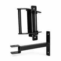 VEVOR Náhradný vyklápací mechanizmus pre záhradný vozík, nosnosť 181 kg, čierna oceľová montážna konzola 1