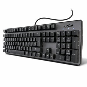 KROM Kernel mehanička gaming tipkovnica – španjolski raspored tipki, RGB LED — prašnjava, s ogrebotinama (stanje: vidi 2. sliku)