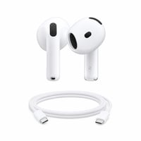 Apple AirPods 4 Bluetooth Fülhallgató Aktív Zajszűréssel, Adaptív Hang, USB-C Töltőtok — fiókhoz rendelve (állapot: lásd a 2. képet) 1