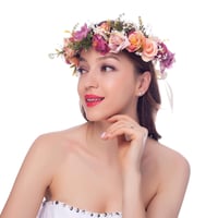 Virágkoszorú Hajpánt Nőknek és Lányoknak - Elegáns Fejdísz 4