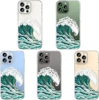 iPhone 13 Pro Max Átlátszó Hullámminás Ütésálló Szilikon Védőtok 2