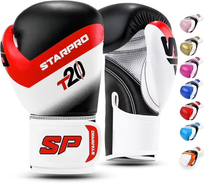 Starpro Boxkesztyű - Erős Ütésekhez, Férfiaknak és Nőknek, Edzéshez és Versenyhez