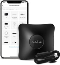 Broadlink RM4 Pro S Univerzális RF IR Távirányító Hub Hőmérséklet és Páratartalom Érzékelővel - Alexa, Google Home, IFTTT Kompatibilis Okoso 2