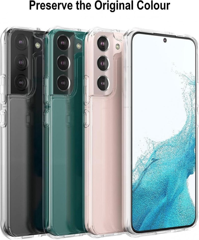Samsung Galaxy S22 Plus 5G átlátszó védőtok