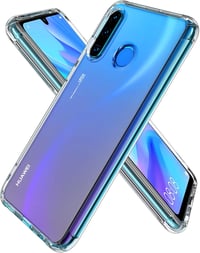 Huawei P30 Lite átlátszó, vékony TPU tok - Uluck sárgulás-gátló védőtok 1