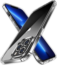 iPhone 13 Pro átlátszó vékony szilikon védőtok, ütésálló 1