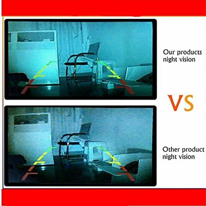 Baceyong 170°-os HD CCD Tolatókamera 18 LED-del, Teherautókhoz, 10m Kábellel