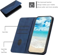 Samsung Galaxy S22 Ultra 5G rombuszmintás mágneses pénztárcás bőrtok 4