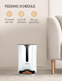 Faroro Automatikus Macskaeledel Adagoló Kamerával, WiFi Vezérléssel és Éjszakai Látással 4