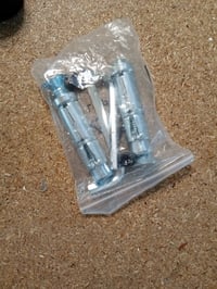 Relaxdays zidni i podni nosač za bicikl i motocikl, kuka od 14 mm, čelik i plastika, crni, rabljeno 4