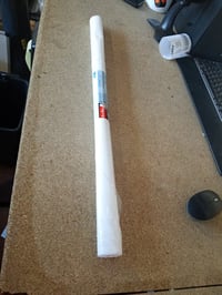 Folie autoadezivă pentru mobilă d-c-fix, alb mat satinat, monocolor, 67,5 cm x 2 m - Margine îndoită și murdară (stare: vezi a 2-a imagine) 2