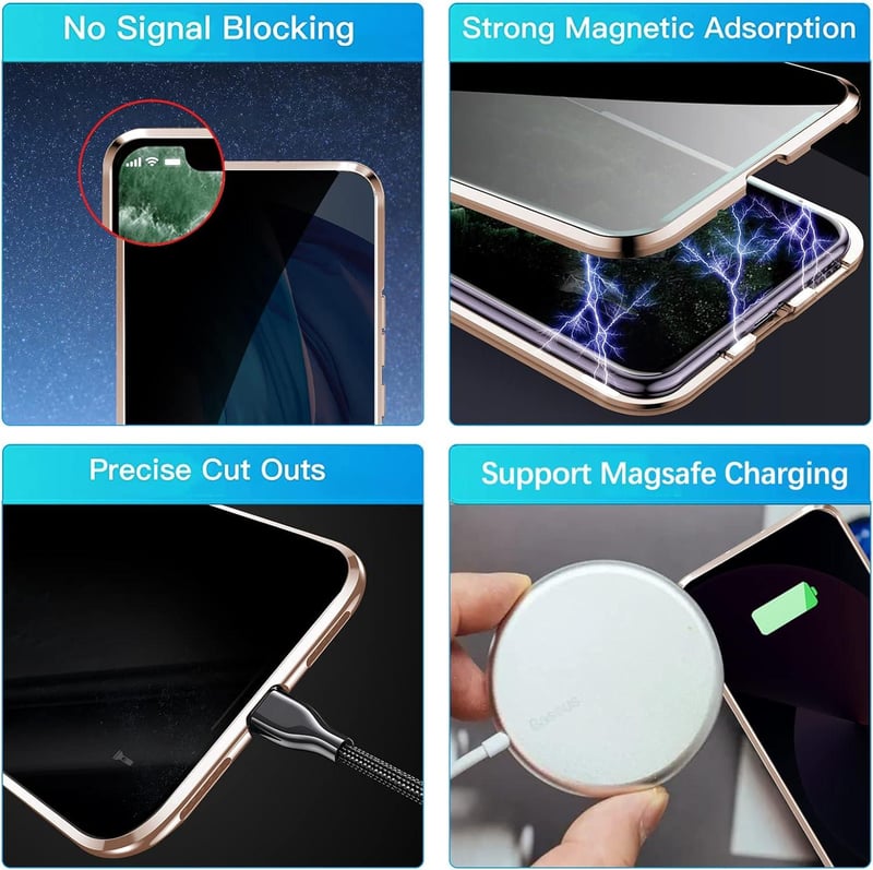 Apple iPhone 14 Arany Átlátszó Védőtok Üvegfóliával