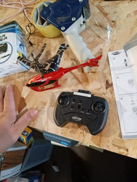 RC vrtuľník na diaľkové ovládanie Carson Cyber Copter IR 2Ch RTF — chybný, čiastočne funkčný: Vrtuľník nelieta (stav: viď 2. obrázok) 3