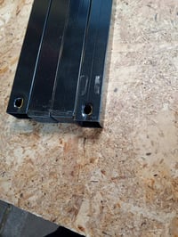Súprava nôh k roštu El Zorro bez koliesok, 4 ks, 275x30x30 mm, kovové, s pružinovým uchytením, použité 2