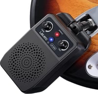 LEKATO Mini Gitárerősítő 5W - Hordozható, Bluetooth-os Zsebméretű Erősítő, Beépített Effektekkel, Elektromos Gitárokhoz, 6 Órás Üzemidő 1