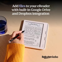 Kobo Libra Colour Fekete E-könyv Olvasó 7" Kijelzővel, 32GB Tárhely, Vízálló, Ergonomikus Kialakítás, Színes Képernyő 9