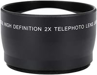 VBESTLIFE 58mm-es 2X univerzális teleobjektív kamerákhoz 4