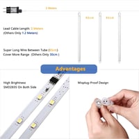 Joomer 240 LED-es Kék Meteoreső Fényfüzér, 30cm, Kültéri Vízálló Karácsonyi Dekoráció 6