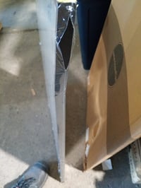 Americanflat okvir za slike 60x85 cm crni, s paspartuom 50x75 cm — manja udubina i sitno oštećenje na kutu (stanje: vidi 2. sliku) 3
