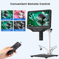 Andonstar AD409 Pro HDMI Digitális Mikroszkóp, 10,1" Képernyő, 300X Nagyítás, USB Elektronikus Kamera PCB Forrasztáshoz, Windows Kompatibili 6
