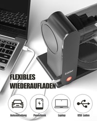 Enleber Hordozható Elektromos Jégkása Készítő Gép -  Fekete 3