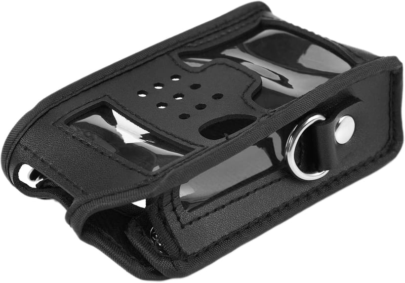 Wisboey bőr védőtok Baofeng 5R, 5RA Plus, 5RE Plus, 5RB, 8R walkie-talkie rádiókhoz