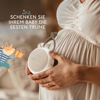 Sweety Fox Fehérzaj Készülék Babáknak - Altatógép 15 Hangeffektussal, Éjszakai Fénnyel, USB Tölthető Altató Segédeszköz Újszülötteknek 5