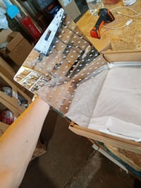 YEAUPE PRO Esőzuhany 30x30 cm, Négyzetes Rozsdamentes Acél Zuhanyfej, Mennyezeti Rögzítés, Öntisztító Fúvókák, Króm, Használt 3