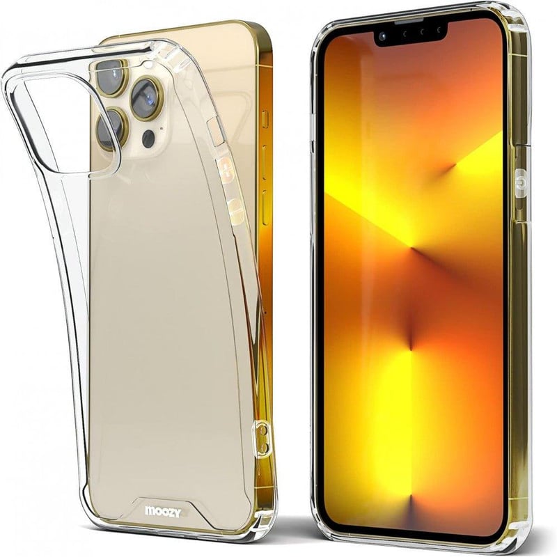 Apple iPhone 13 Pro Védőtok - Átlátszó Szélű, Ütésálló