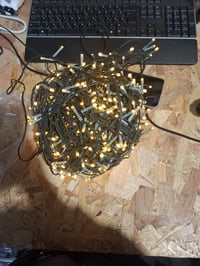 AufuN LED svjetlosni niz 100m 1000 LED toplo bijeli IP44 vodootporan s 8 načina osvjetljenja za vanjsku i unutarnju upotrebu — rabljeno (stanje: vidi 2. sliku) 7