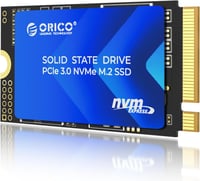 ORICO 512GB M.2 2242 NVMe SSD PCIe 3.0 - 2800MB/s Olvasási Sebesség, Réz Hűtőbordával Laptopokhoz, Mini PC-khez és IoT Eszközökhöz 1