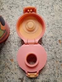Sticlă pentru copii SIGG WMB ONE Stitch Disney din aluminiu, roz, 0,6 L, pentru băuturi carbogazoase — utilizată (stare: vezi a 2-a poză) 5